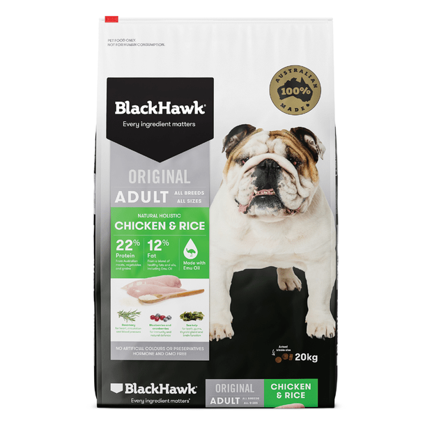 9338362001047_1.png Blackhawk Dog Chicken & Rice 20kg